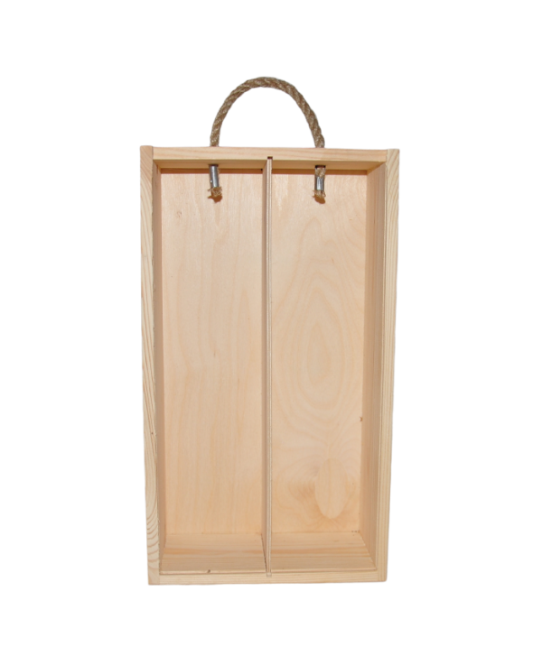 wine box wooden personalised woodburning